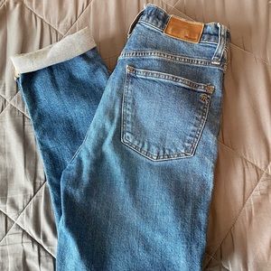 Madewell High-rise Slim Boyjean size 26